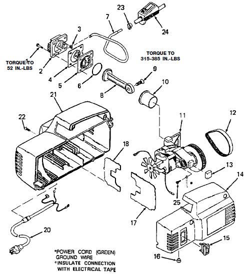 Devilbiss Air Compressor Breakdown, Parts & Kits