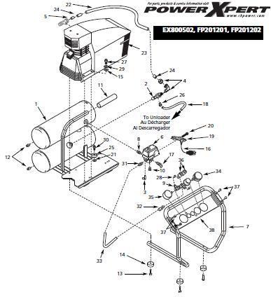 CAMPBELL HAUSFIELD FP201202 Air Compressor Parts